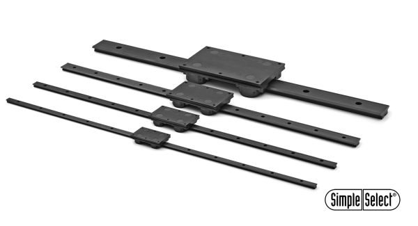 HepcoMotion - Simple Select – Sistema de guias lineares