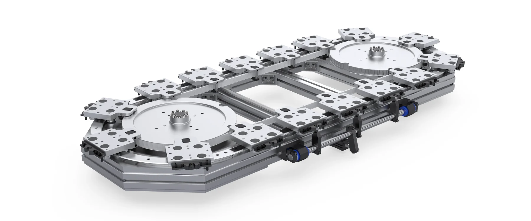 DTS+ High Performance Driven Track System Oval Side Angle