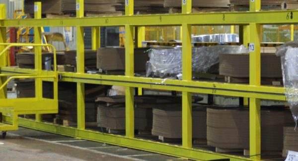 HepcoMotion - Tata Steel sliding ladder application