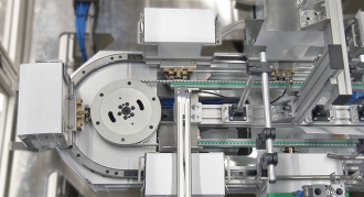 HepcoMotion - Face Mask Packaging Application | DTS Driven Track System