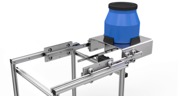 HepcoMotion - Telescopic Horizontal Guidance Application | SL2 Linear Guide